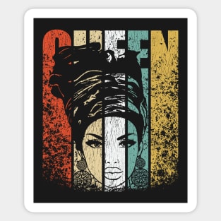 African American Educated Strong Black Woman Queen Sticker